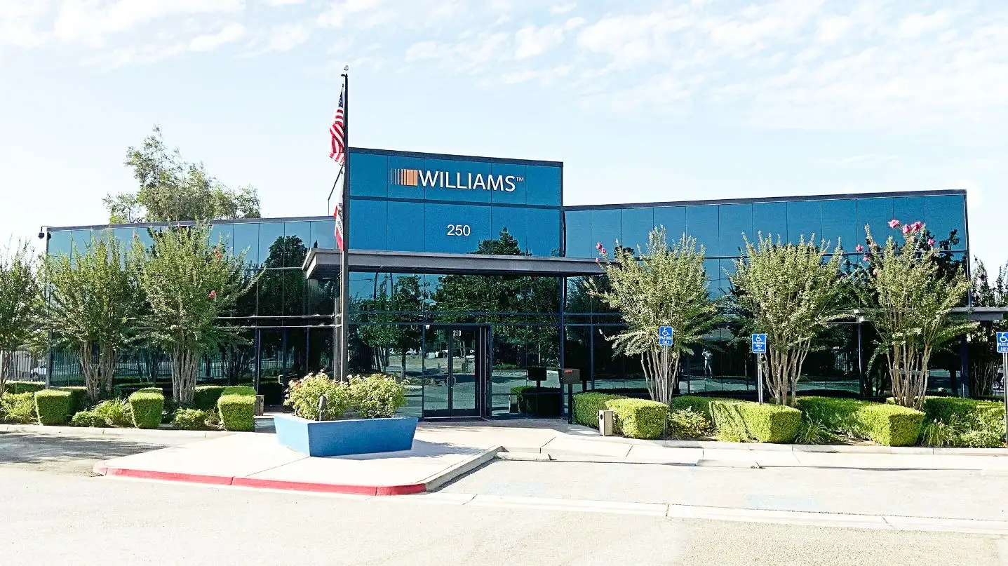 Williams headquarters in Colton, California