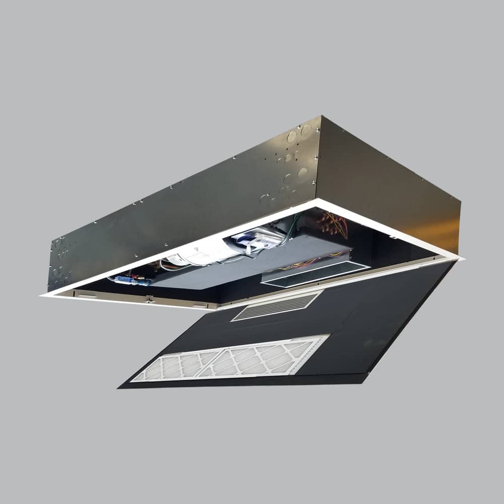 Horizontal Flush Bottom Return & Supply