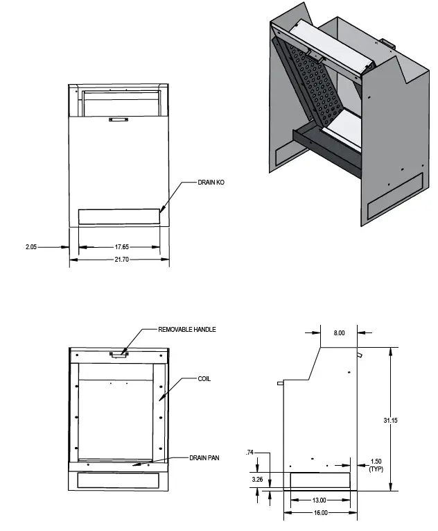 ER 008–012 dimensions